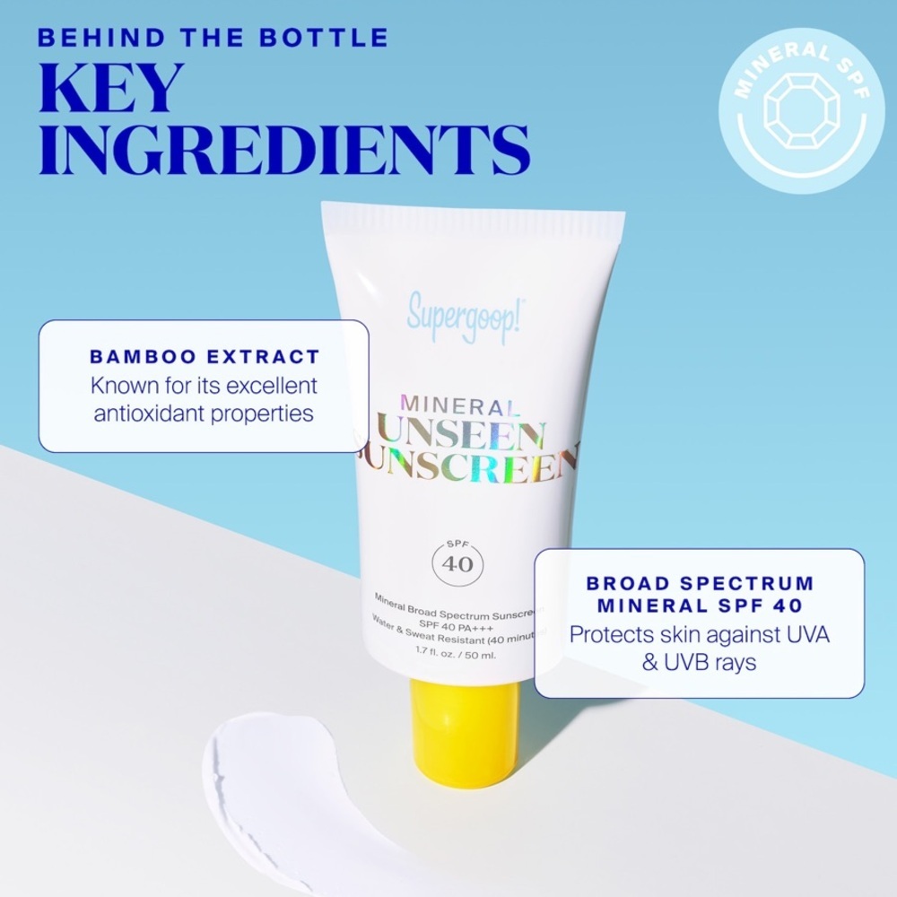 💦 SUPERGOOP! Unseen Sunscreen SPF 40 - Picture 3 of 7
